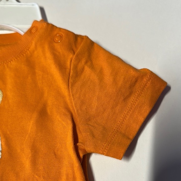 Ralph Lauren Orange Bodysuit with Playful Bear Design - Picture 4 of 9